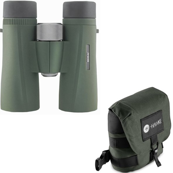 Kowa10x42mm BD II Wide Angle XD Lens Binoculars + Hawke Binocular Harness Pack. 99401