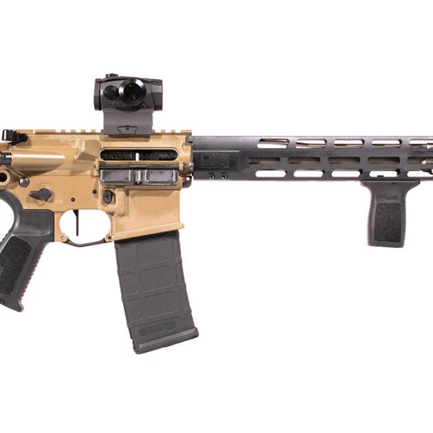 Sig Sauer M400 Tread Snakebite Coil 5.56 NATO Rifle with Tan Stock and ROMEO5 Red Dot Sight for sale Europe