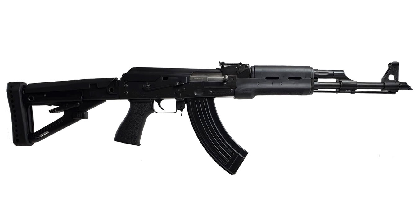 Zastava ZPAPM70 7.62x39mm Semi-Automatic AK-47 Rifle with Black Polymer Furniture For Sale Europe