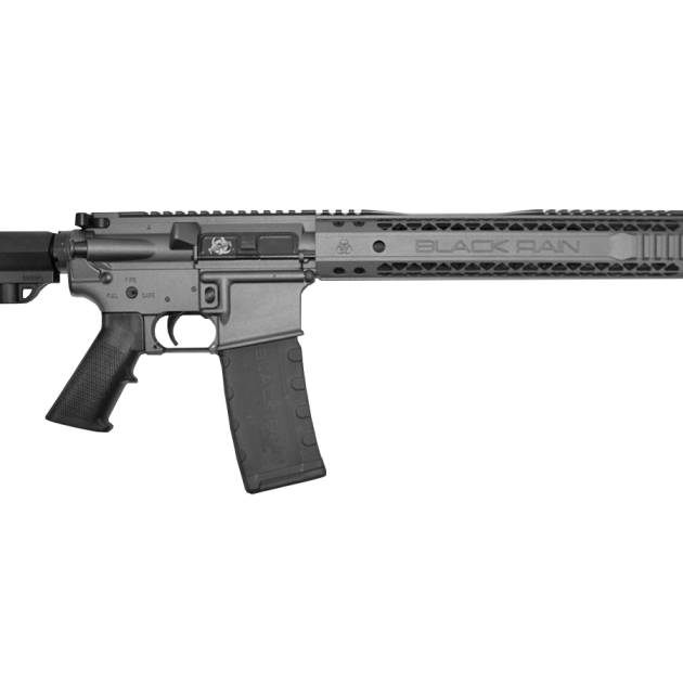 Black Rain Ordnance Spec15 5.56mm Semi-Automatic Rifle with Tungsten Cerakote Finish for sale Europe