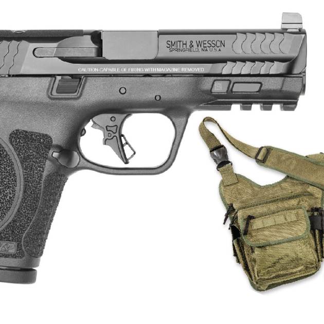 Smith & Wesson M&P9 M2.0 9mm Optic Ready Bugout Bundle with Four Magazines and Bag For Sale Europe