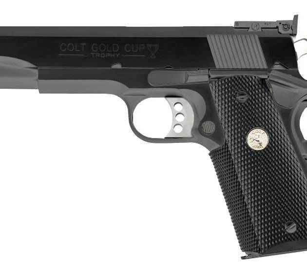 Colt Gold Cup Trophy 45 Auto Blued Finish 1911 Pistol For Sale Europe