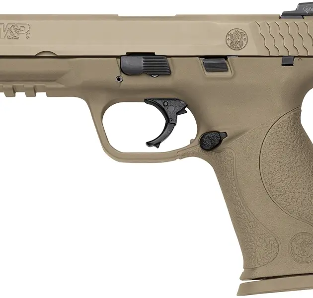 Smith & Wesson M&P9 9mm VTAC Viking Tactics Dark Earth Centerfire Pistol For Sale Europe