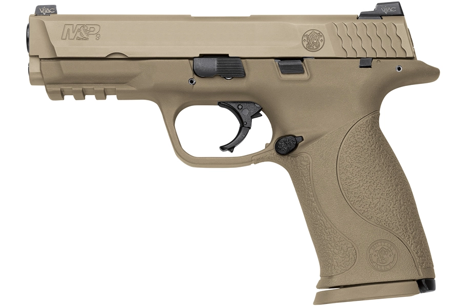 Smith & Wesson M&P9 9mm VTAC Viking Tactics Dark Earth Centerfire Pistol For Sale Europe