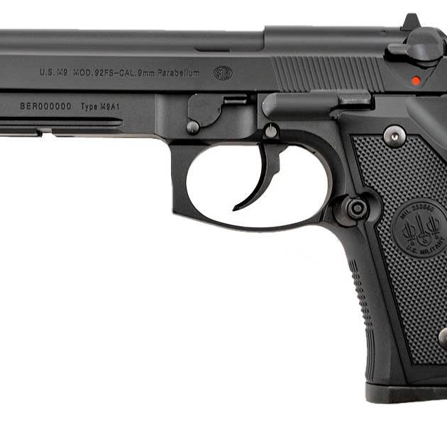 Beretta 92FS Type M9A1 9mm Centerfire Pistol with Rail For Sale Europe