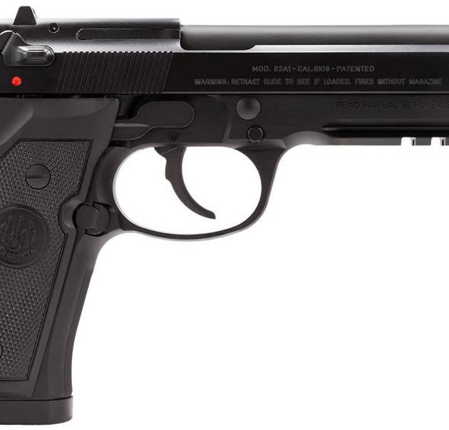 Beretta 92A1 9mm Centerfire Pistol with Rail and 3 Magazines For Sale Europe