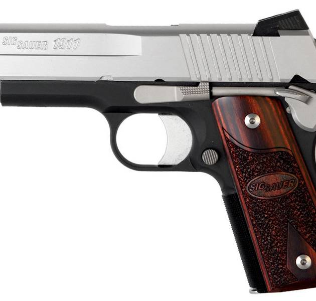 Sig Sauer 1911 Compact C3 45 Auto Centerfire Pistol For Sale Europe