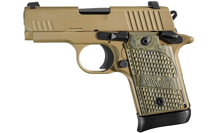 Sig Sauer P938 Scorpion 9mm Centerfire Pistol with Night Sights For Sale Europe