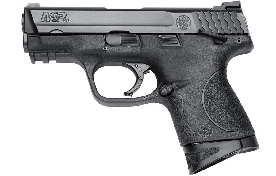 Smith & Wesson M&P9C 9mm Compact Size Centerfire Pistol with Thumb Safety For Sale Europe