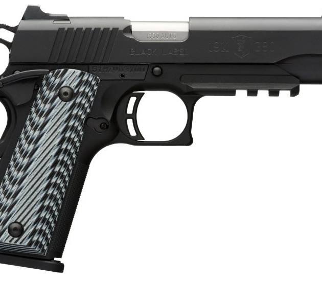Browning 1911-380 Black Label Pro with Rail and Night Sights For Sale Europe