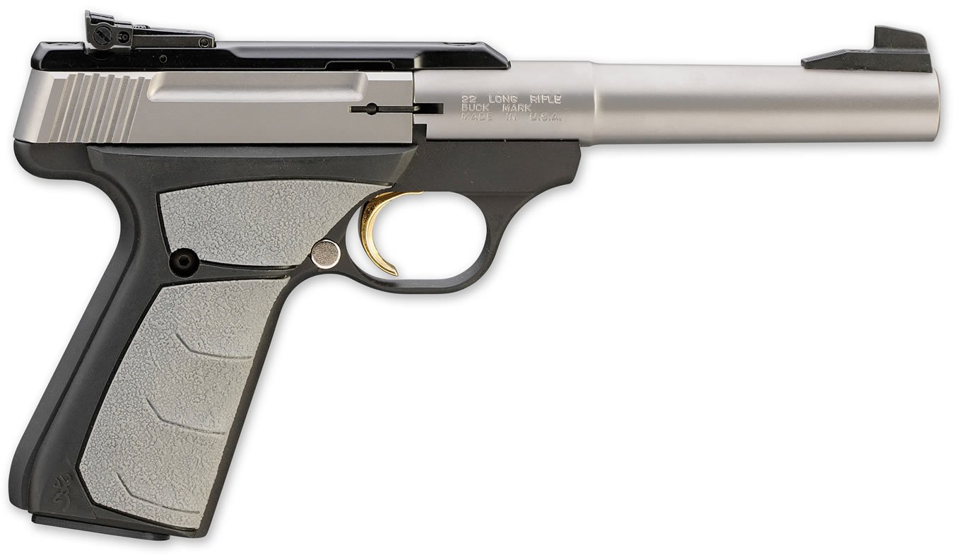 Browning Buck Mark Camper Stainless UFX 22LR Rimfire Pistol For Sale Europe