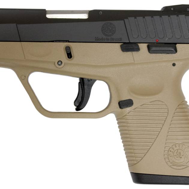 Taurus PT-740 Slim 40 S&W Flat Dark Earth (FDE) Carry Conceal Pistol For Sale Europe