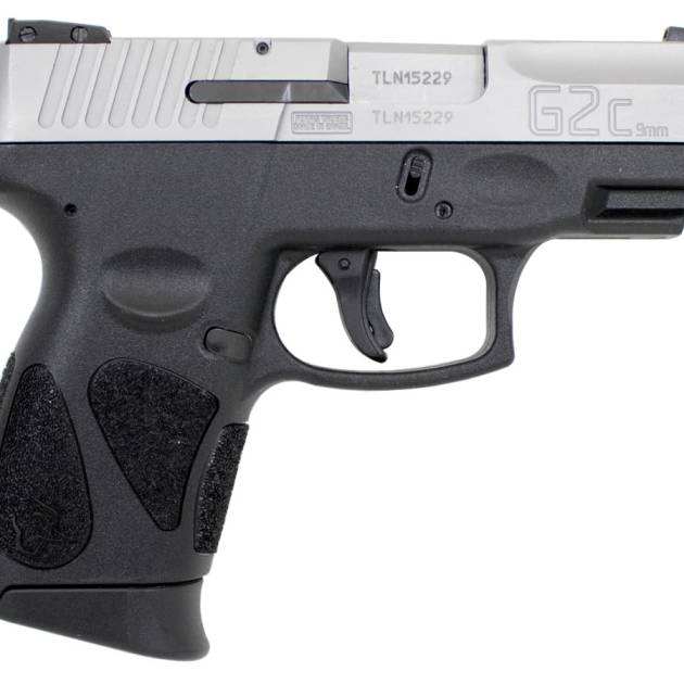 Taurus G2C 9mm Sub-Compact Pistol with Stainless Slide For Sale Europe