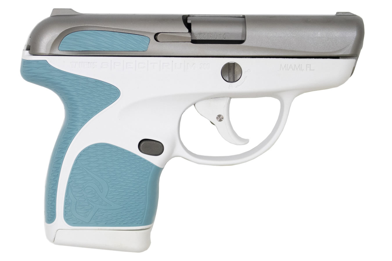 Taurus Spectrum 380 ACP White/Blue/Stainless Carry Conceal Pistol For Sale Europe