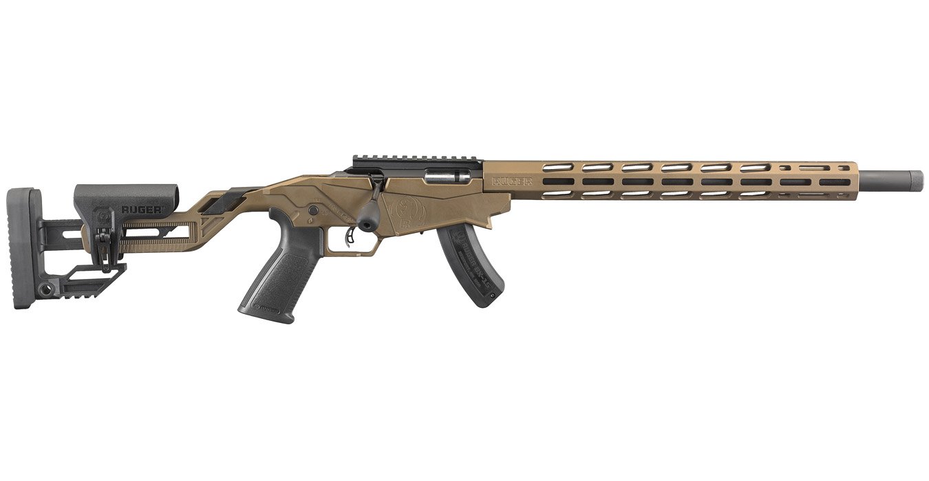 Ruger Precision Rimfire 22LR Bolt-Action Rifle with Burnt Bronze Cerakote For Sale Europe