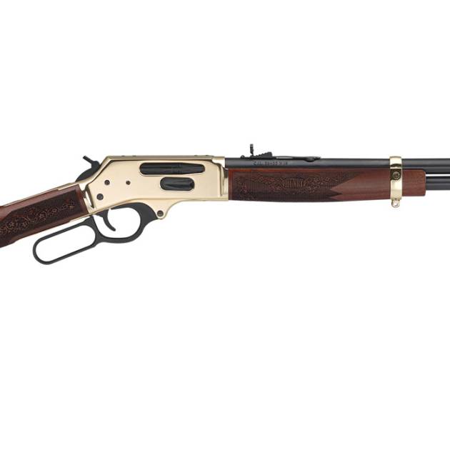 Henry .35 Rem Side Gate Lever Action with Walnut Stock For Sale Europe