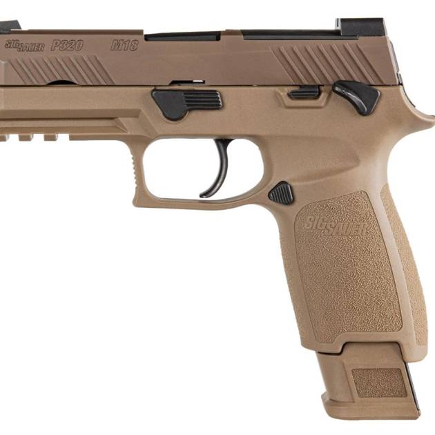 Sig Sauer P320 M18 Carry 9mm Optics Ready Pistol For Sale Europe