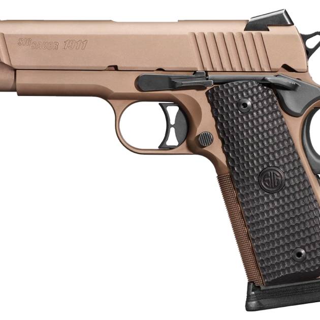Sig Sauer 1911 Fastback Emperor Scorpion Carry 45 ACP Pistol with FDE PVD Finish For Sale Europe