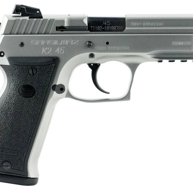 Sarsilmaz K245 45 ACP Full-Size Stainless Pistol For Sale Europe