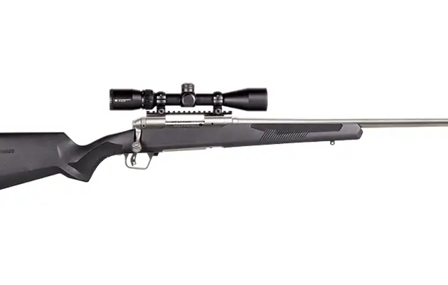 Savage 110 Apex Storm XP 6.5 PRC Bolt-Action Rifle with Stainless Barrel and Vortex Crossfire 3-9x40mm Riflescope For Sale Europe
