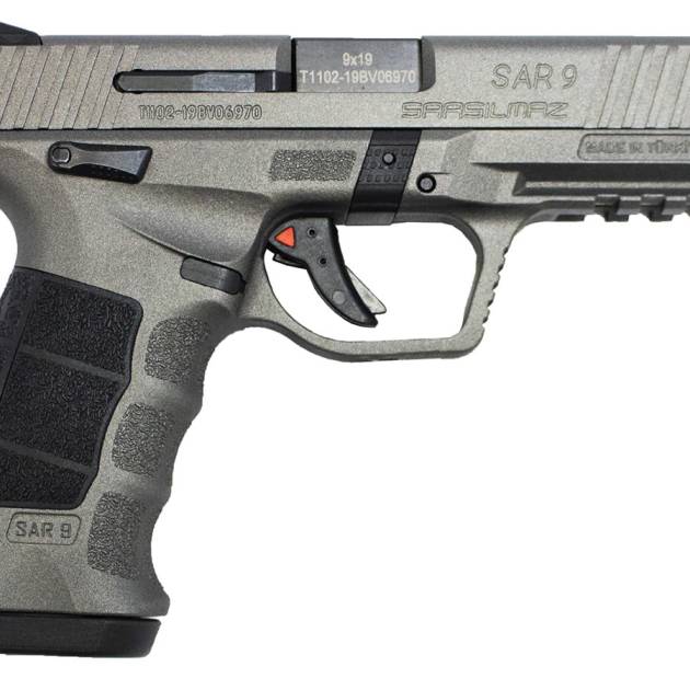 Sarsilmaz SAR9 Platinum 9mm Pistol For Sale Europe