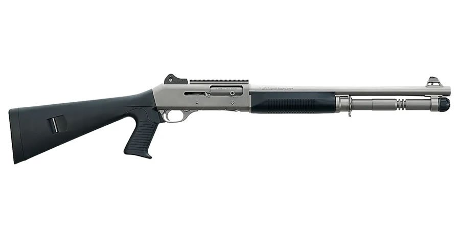 Benelli M4 Tactical 12 Gauge Semi-Automatic Shotgun with Titanium Cerakote Barrel For Sale Europe