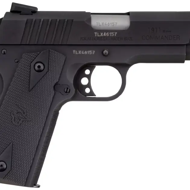 Taurus 1911 Commander 9mm Pistol with Novak Sights For Sale Europe