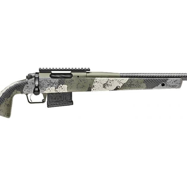 Springfield 2020 Waypoint 6.5 Creedmoor Bolt-Action Rifle with Carbon Fiber Barrel and Evergreen Camo Stock For Sale Europe