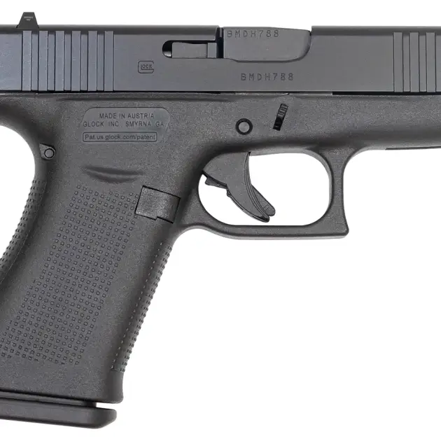 Glock 43X 9mm 10-Round Pistol with Black Nitride Slide For Sale Europe