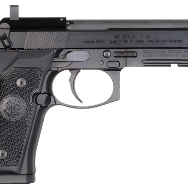 Beretta 92FSR 22LR Suppressor Ready Rimfire Pistol with Threaded Barrel For Sale Europe