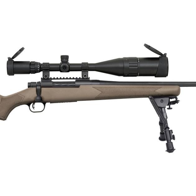 Mossberg Patriot Night Train 6.5 Creedmoor Bolt-Action Rifle with FDE Stock and 6-24x50mm Riflescope For Sale Europe