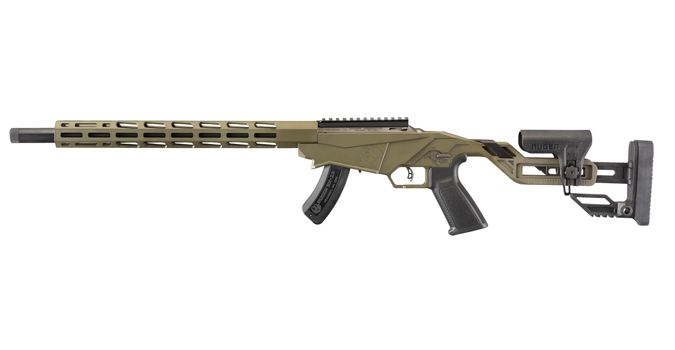 Ruger Precision Rimfire 22LR Bolt-Action Rifle with OD Green Cerakote Finish For Sale Europe