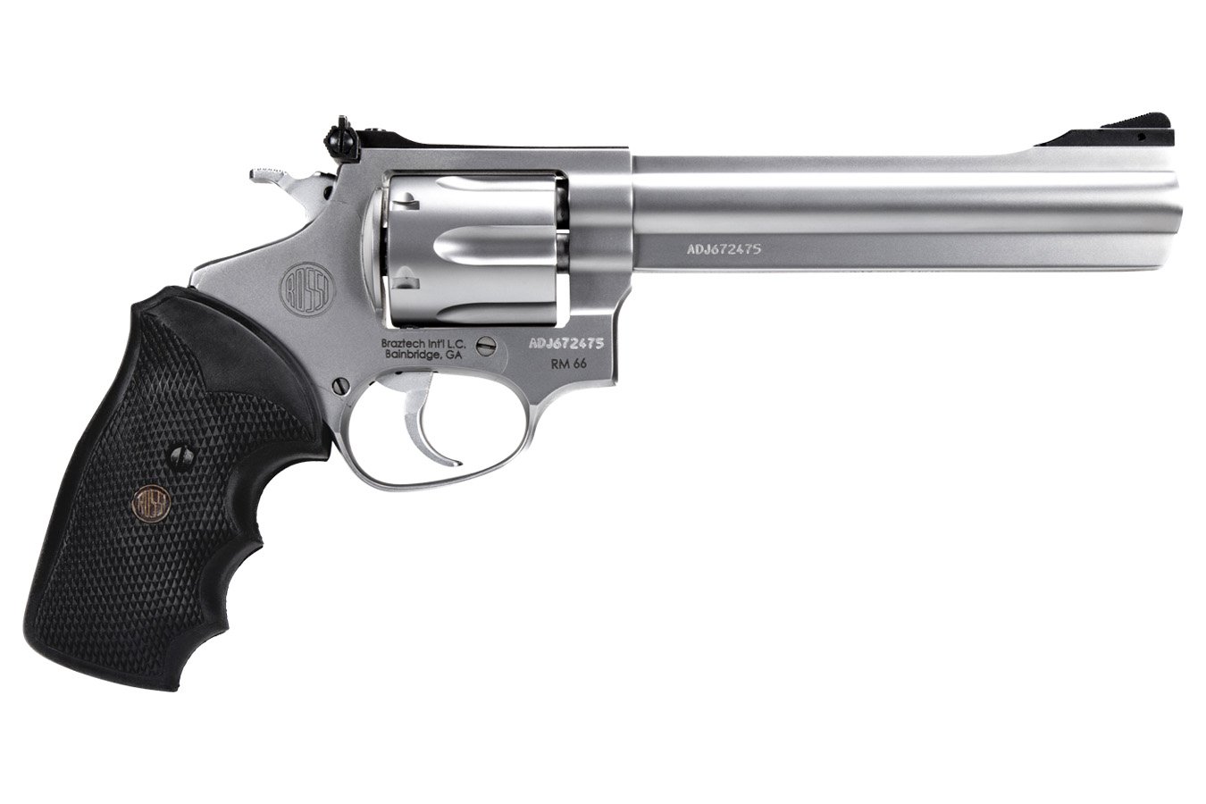 Rossi RM66 357 Mag Revolver with Satin Stainless Steel Finish for sale Europe