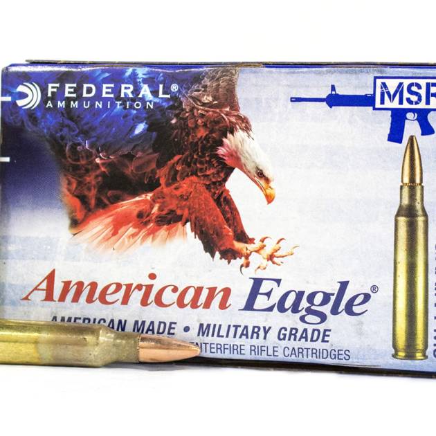 Federal XM193 5.56mm 55 gr MC-BT 20/Box For Sale Europe