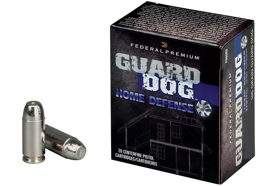 Federal 45 Auto 165 gr Expanding FMJ Guard Dog 20/Box For Sale Europe