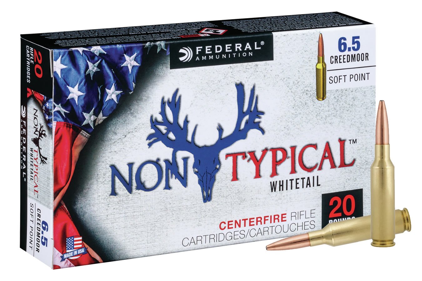 Federal 6.5 Creedmoor 140 gr Soft Point Non Typical 20/Box For Sale Europe