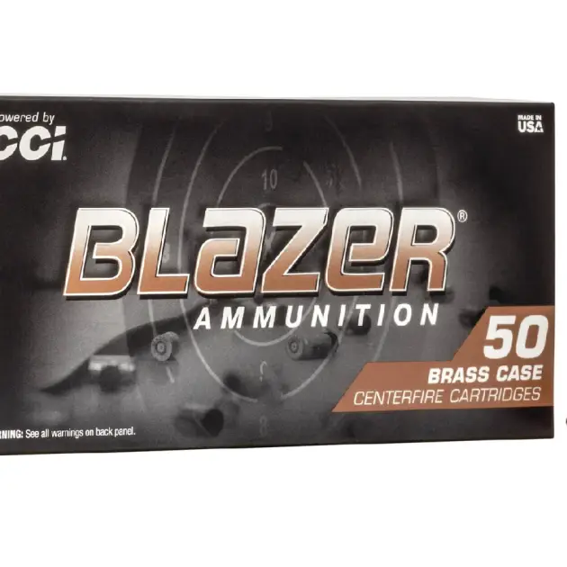 CCI 9mm 115 gr FMJ Blazer Brass 50/Box For Sale Europe